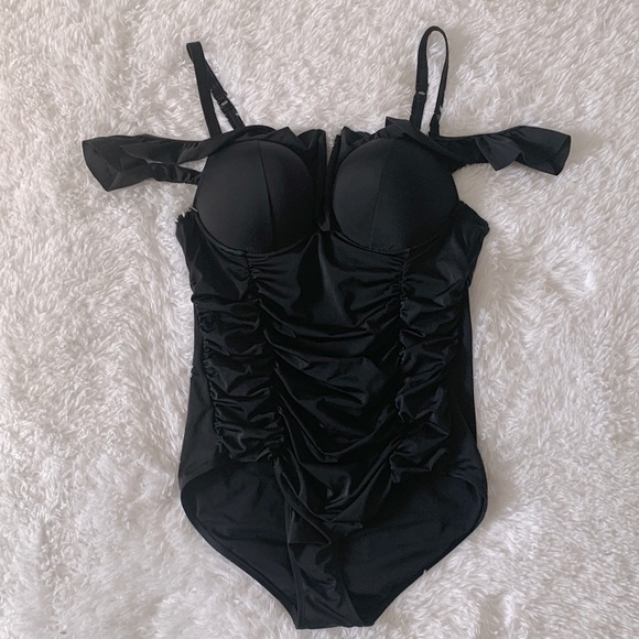 ❌SOLD❌Torrid Black One Piece Swim Suit - Picture 2 of 7